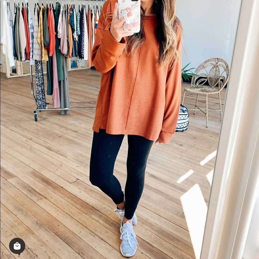 Rust top // size large